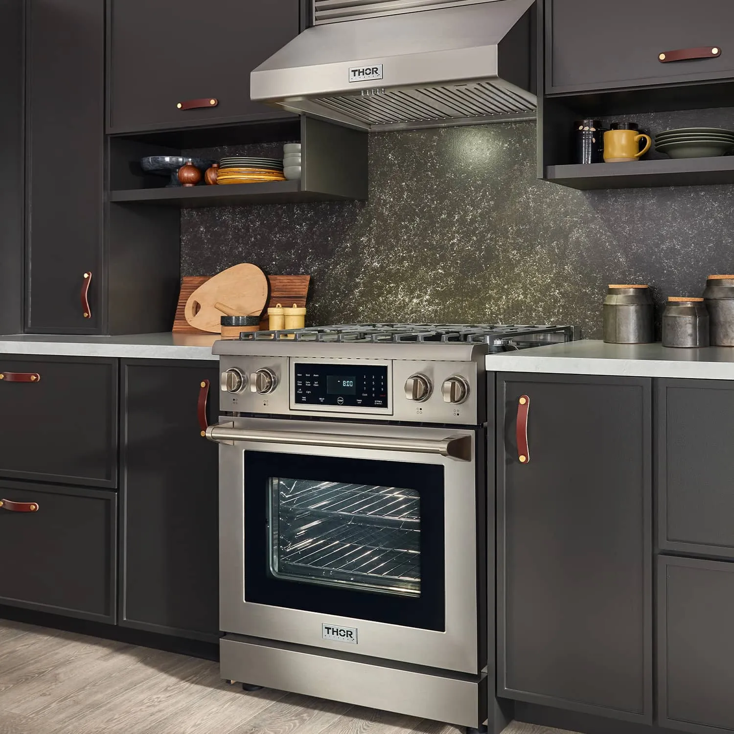 Thor Kitchen TRG3001LP 30 Inch Tilt Panel Professional Gas Range - Trg3001 / Trg3001Lp - Liquid Propane