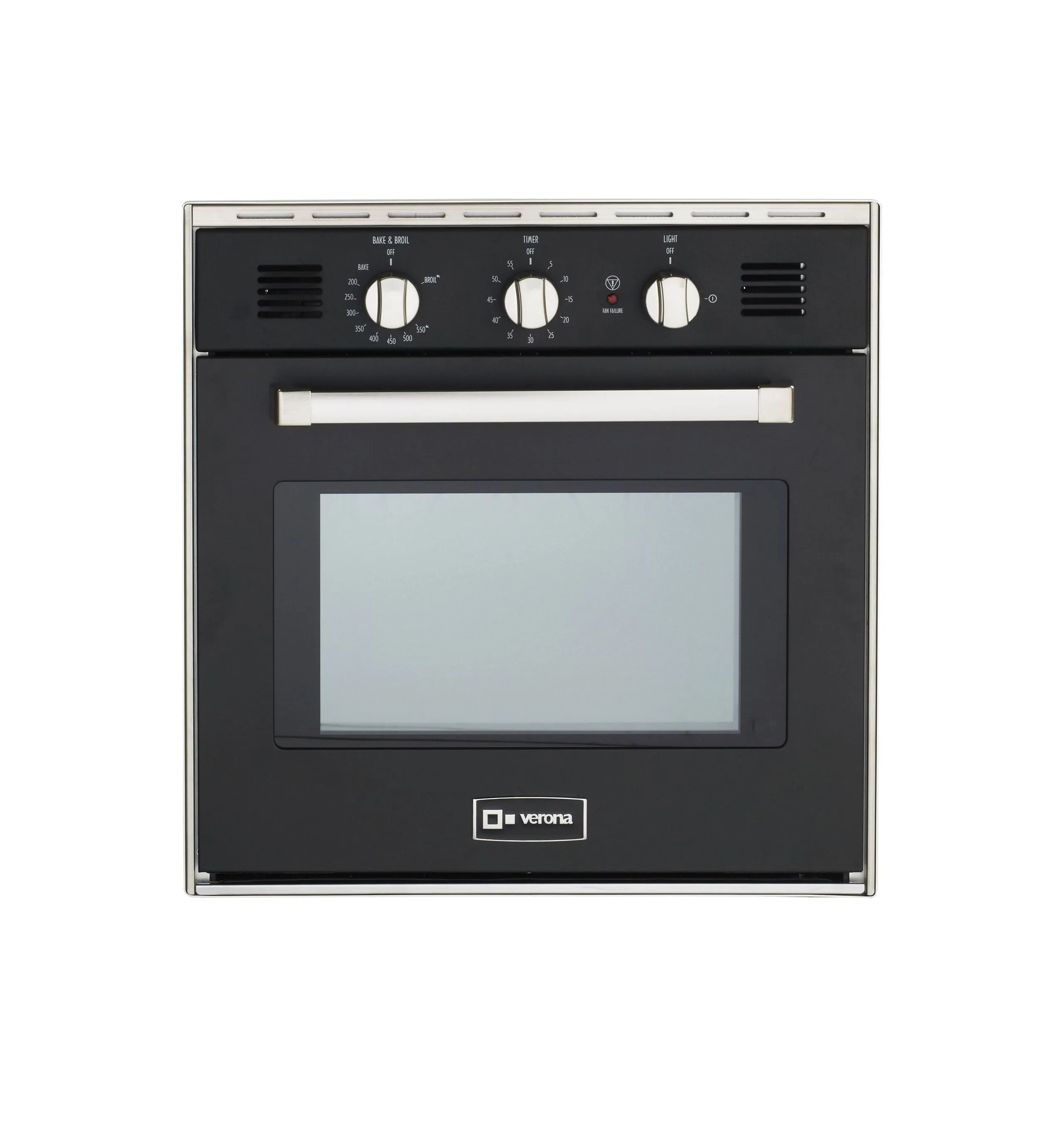 Verona VEBIG24NE 24" Gas Wall Oven Single Wall Ovens single oven with self-cleaning feature