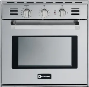 Verona VEBIG24NSS 24" Gas Wall Oven Single Wall Ovens single oven with self-cleaning feature