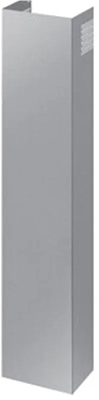 Verona VECHEX12 Stainless Steel Hood Extension - 12' Hood Accessories charcoal filters for range hoods
