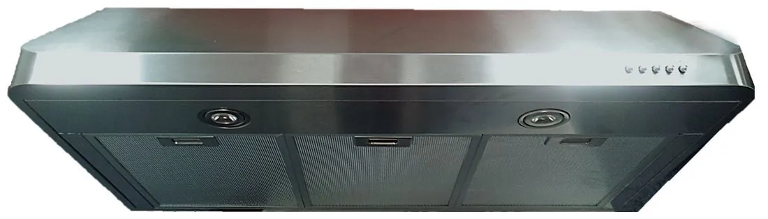 Verona VEHOOD3610 36" Stainless Steel Undermount Range Hood Ducted Hoods high cfm ducted range hood