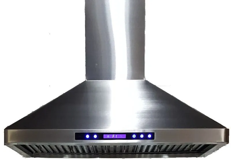 Verona VEHOOD36CH 36" Stainless Steel Chimney Range Hood Ventilation Range Hoods high suction kitchen exhaust hood