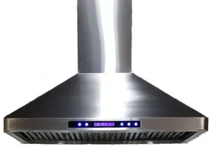 Verona VEHOOD36CH 36" Stainless Steel Chimney Range Hood Ventilation Range Hoods high suction kitchen exhaust hood