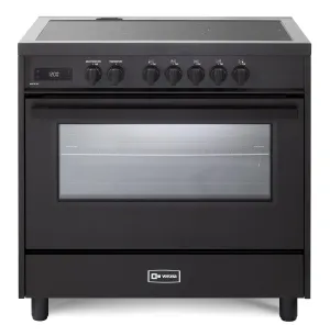 Verona VMFSIE365EE Verona Ult Midnight 36" Induction Range - Full Black Freestanding Ranges freestanding dual fuel range 30 inch