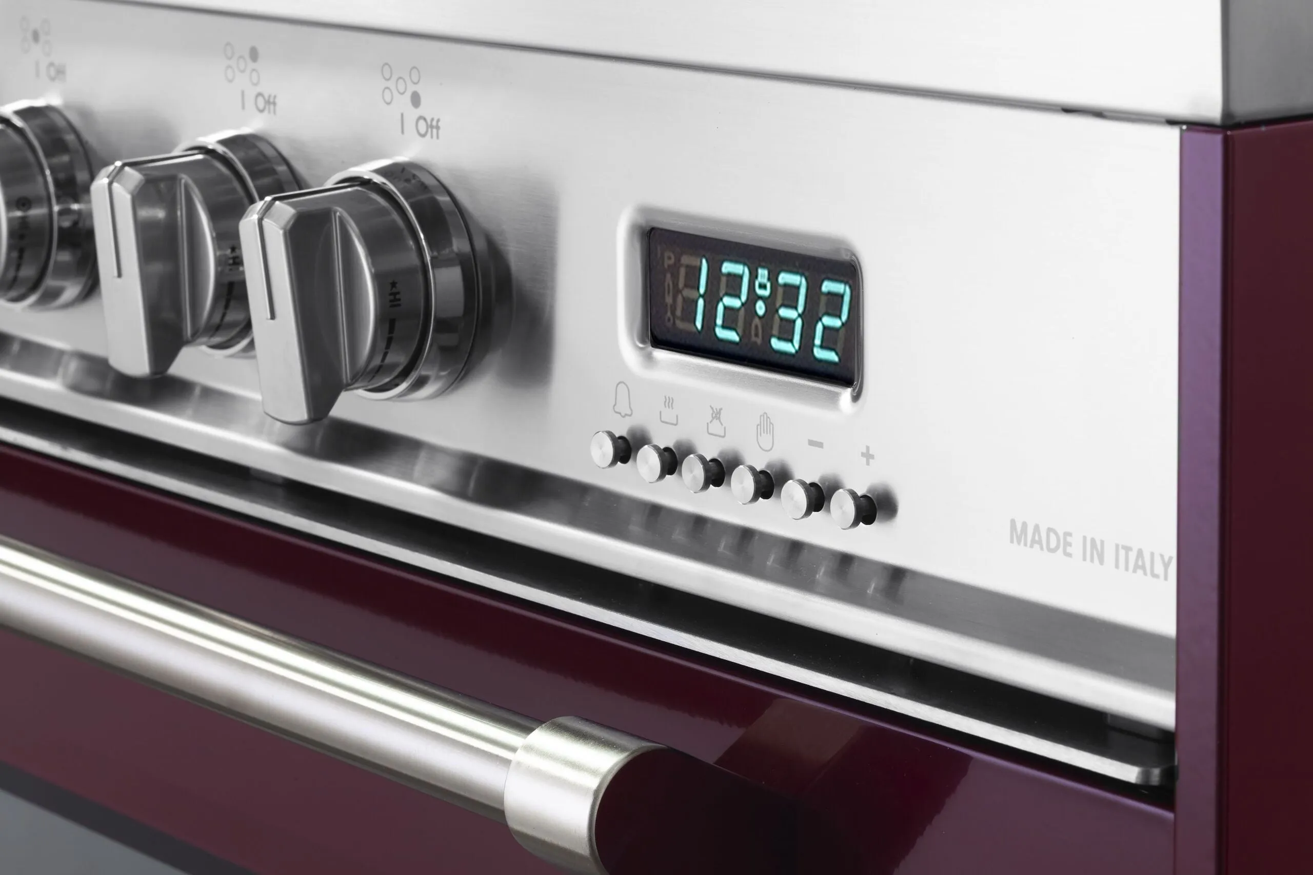 Verona VPFSGE365BU Burgundy 36" Dual Fuel Single Oven Range - Prestige Series