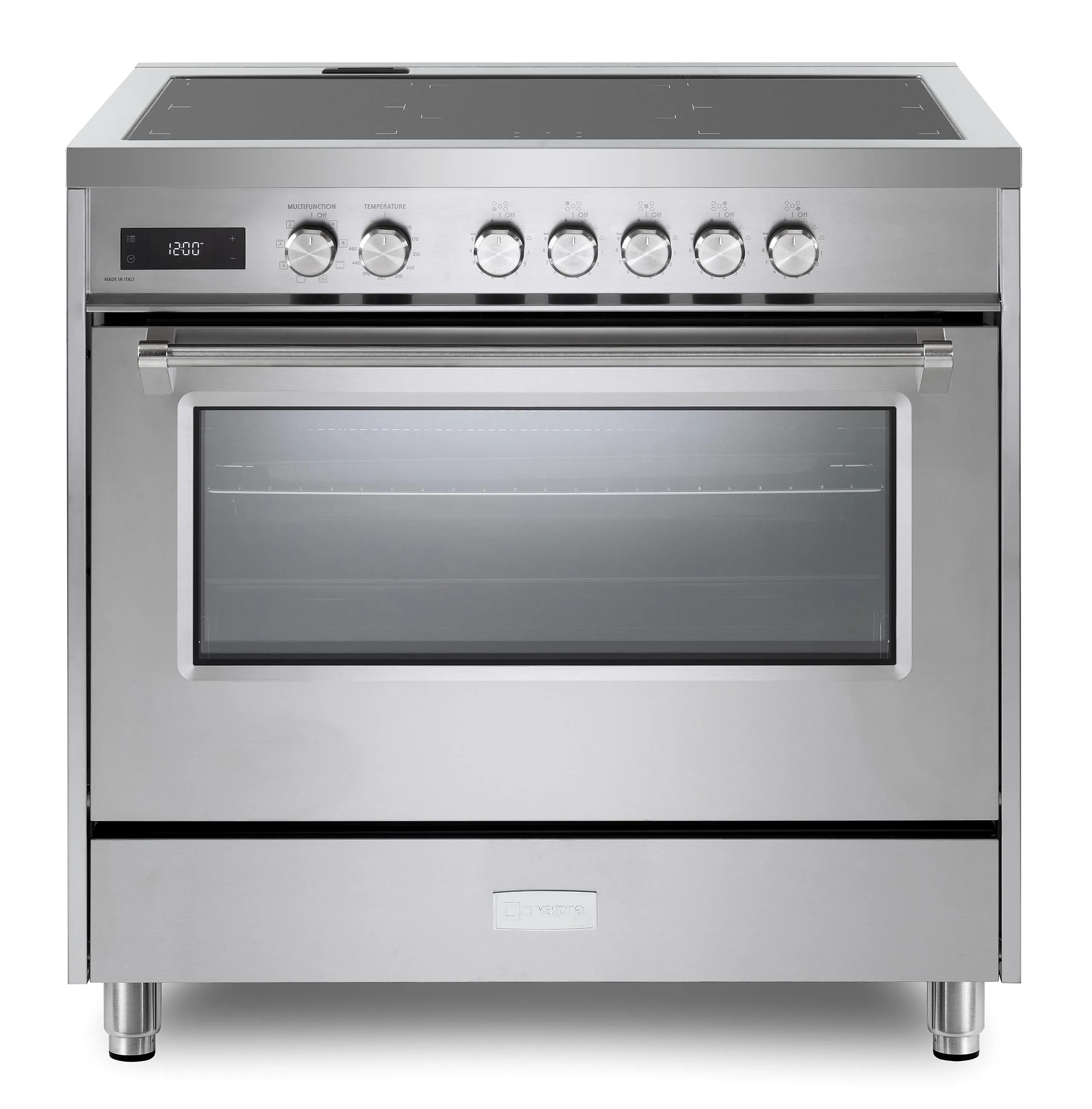 Verona VUFSIE365SS Verona Ultima 36" Induction Range - Stainless Steel Freestanding Ranges freestanding dual fuel range 30 inch