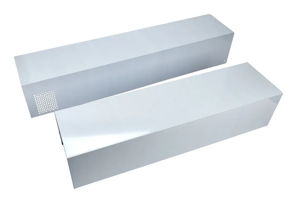 Whirlpool EXTKIT18FS Wall Hood Chimney Extension Kit - Stainless Steel Hood Accessories universal vent hood kits