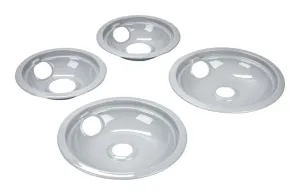 Whirlpool W10291024 Round Electric Range Burner Drip Bowls Range Accessories drip pans for electric ranges