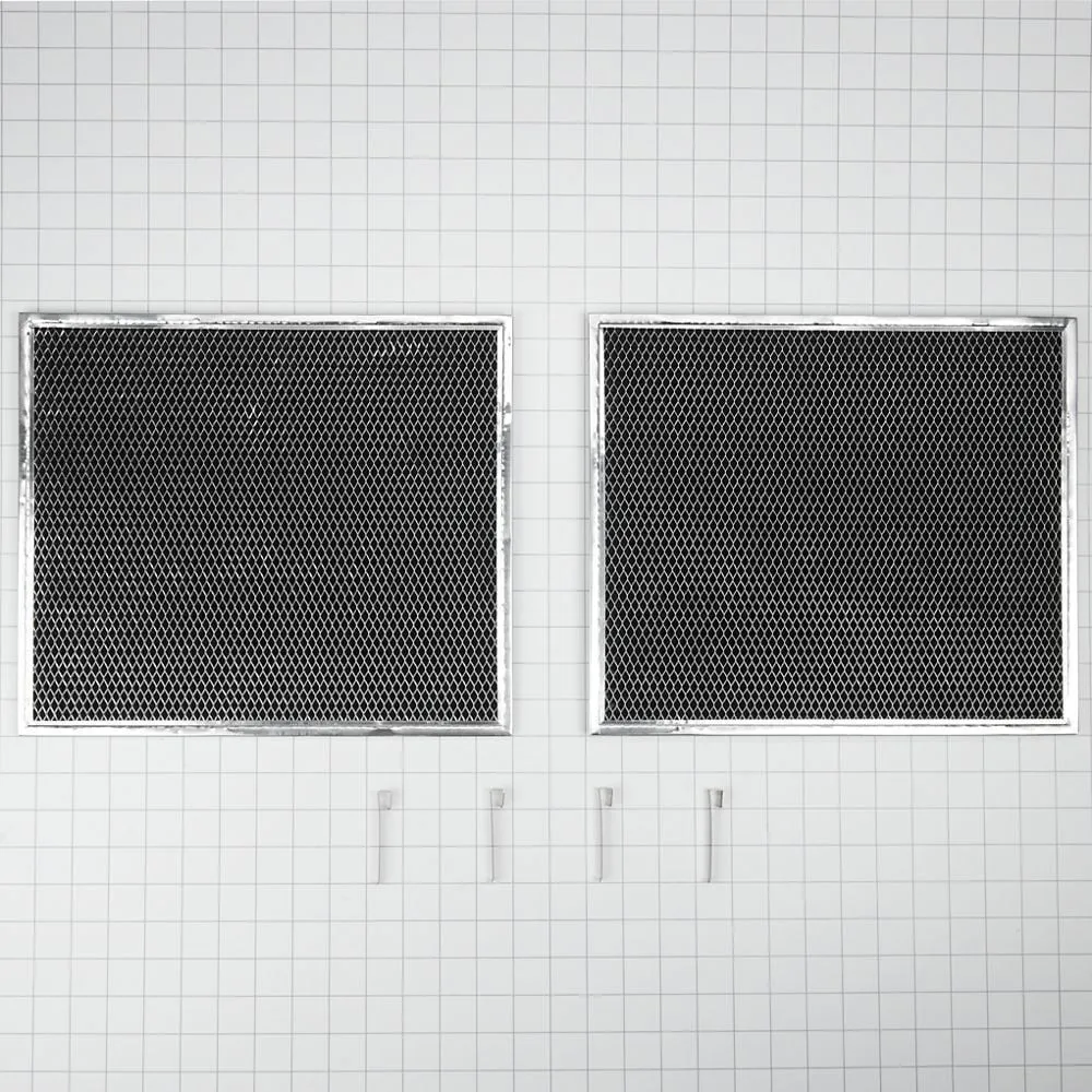 Whirlpool W10905734 Range Hood Replacement Charcoal Filter Kit