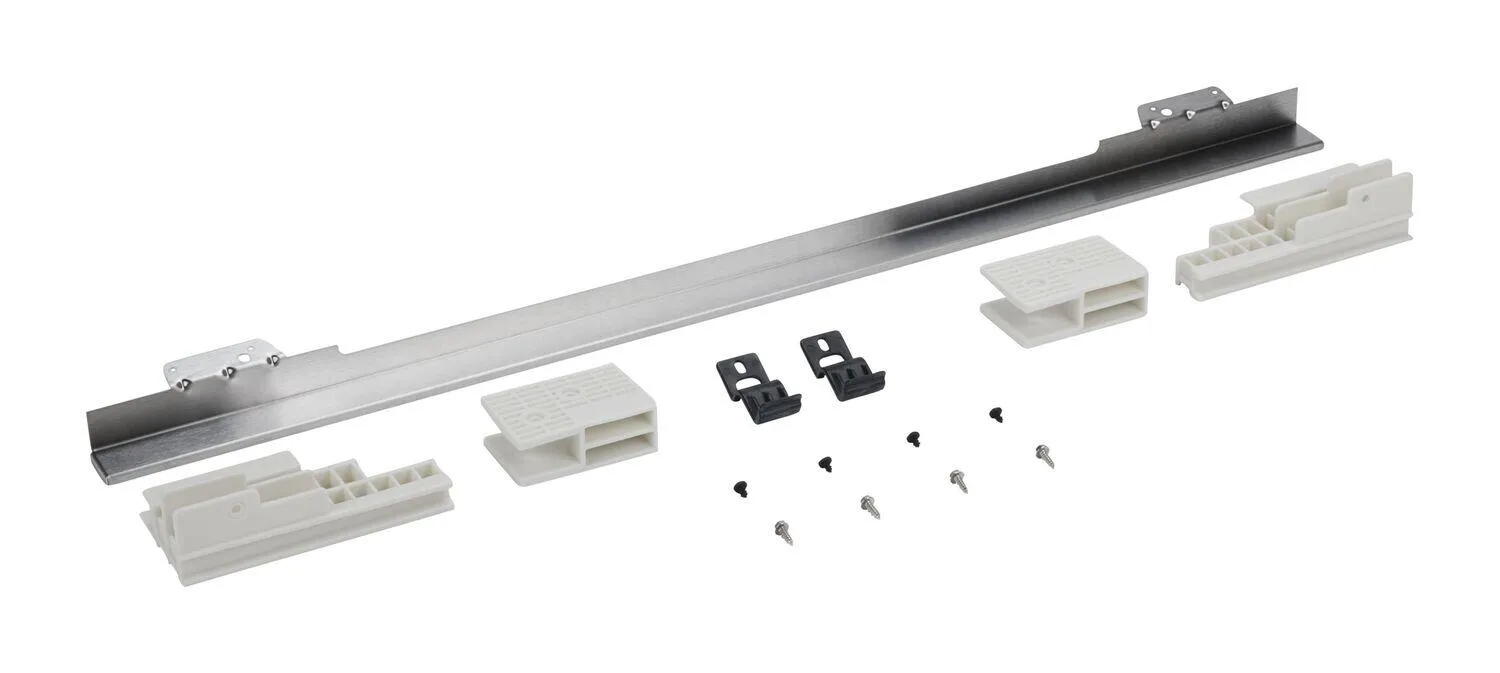 Whirlpool W11123004 30" Combination Wall Range Flush Installation Trim Kit, Stainless Steel Other Microwave Accessories microwave mounting hardware kit