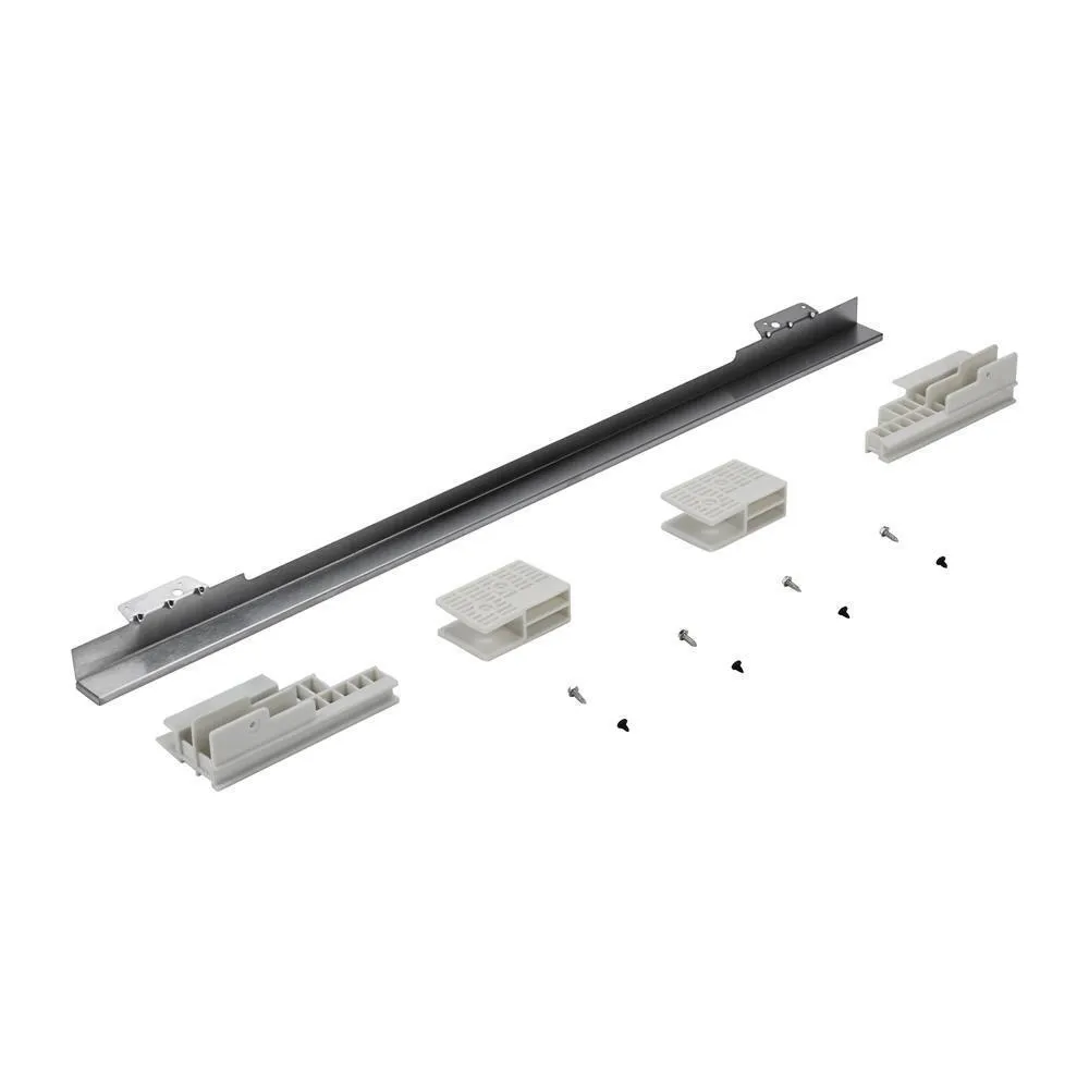 Whirlpool W11173704 30" Combination Wall Range Flush Installation Trim Kit, Black/Stainless Steel Range Accessories heavy duty range knobs