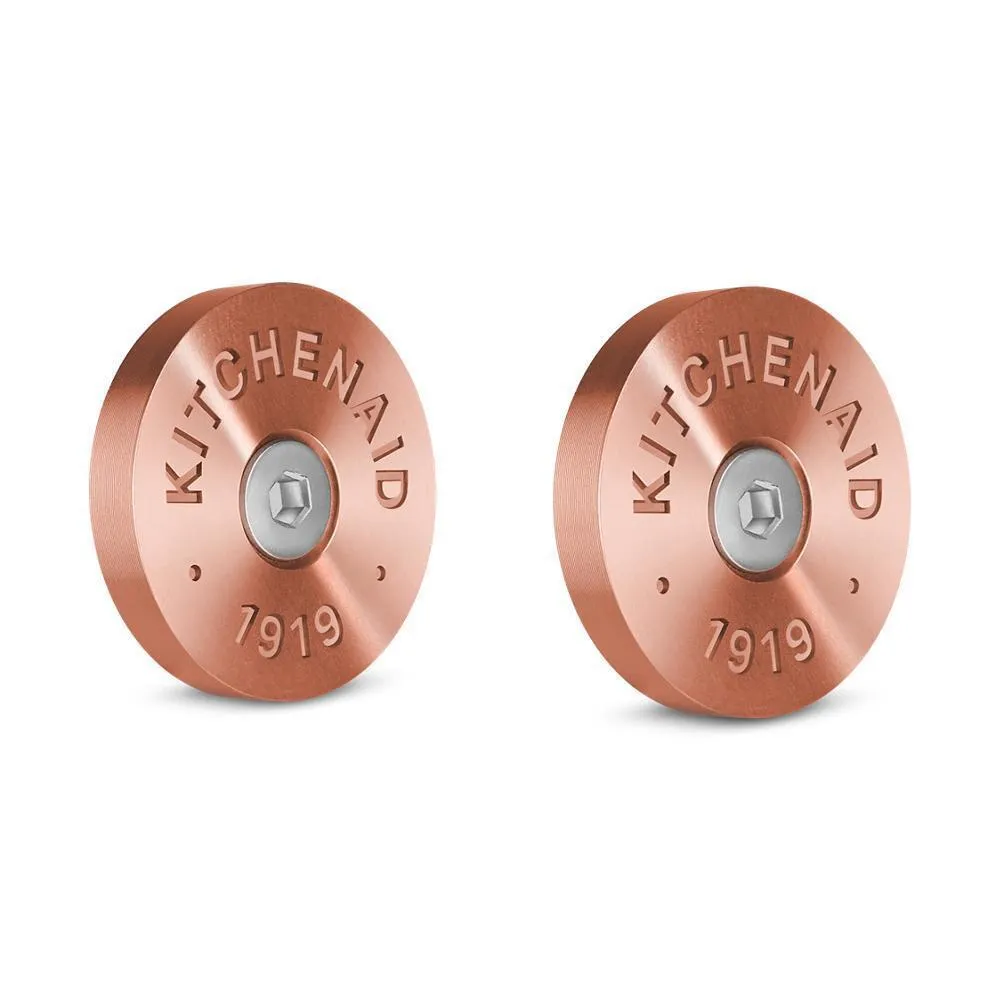 Whirlpool W11368841CF Kitchenaid Commercial-Style Range Handle Medallion Kit Range Accessories heavy duty range knobs