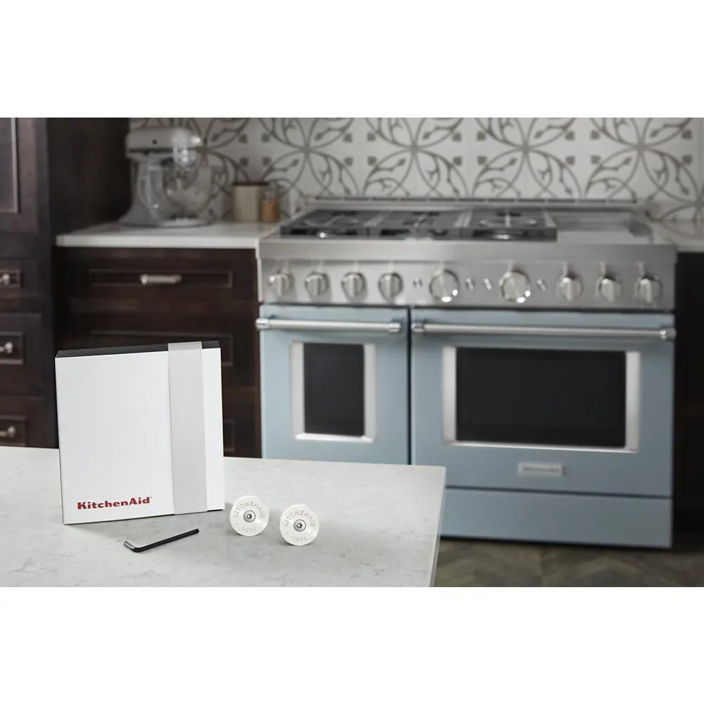 Whirlpool W11368841MP Kitchenaid Commercial-Style Range Handle Medallion Kit