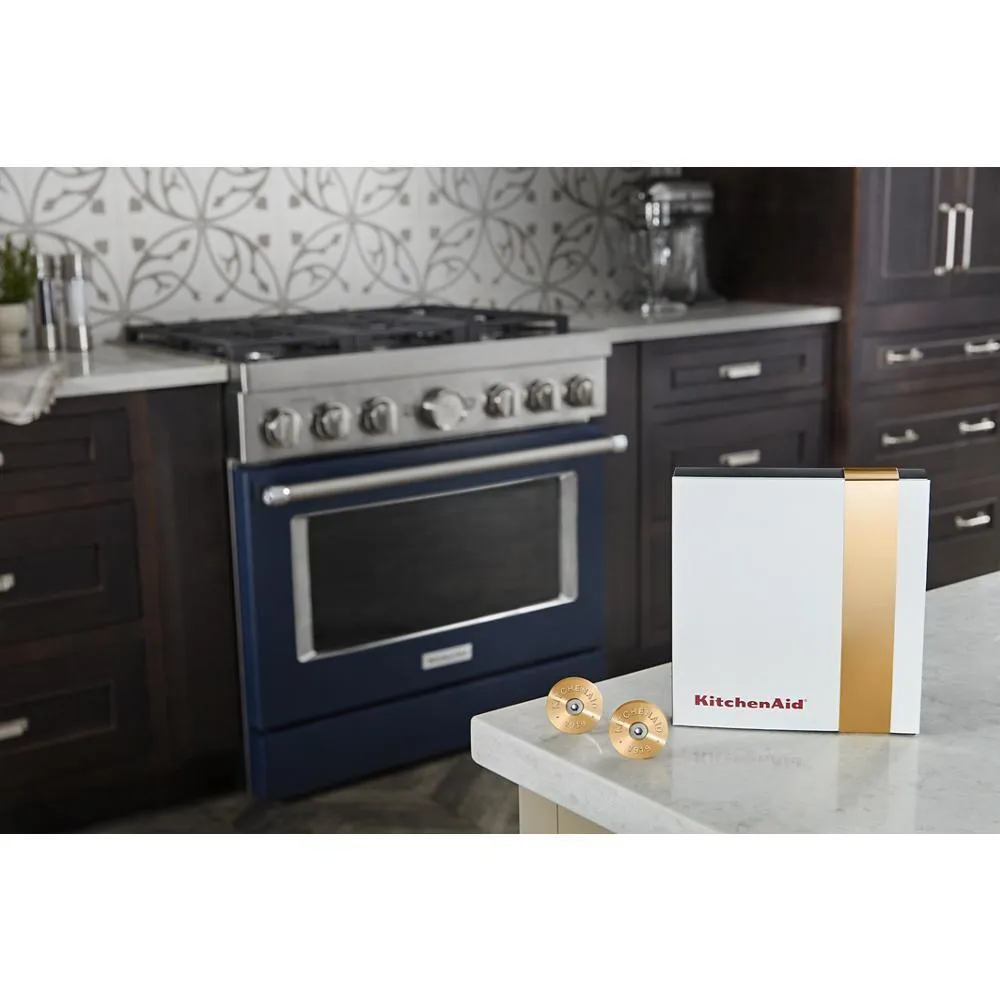 Whirlpool W11368841NE Kitchenaid Commercial-Style Range Handle Medallion Kit