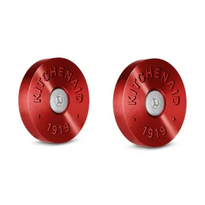 Whirlpool W11368841RE Kitchenaid Commercial-Style Range Handle Medallion Kit Range Accessories heavy duty range knobs