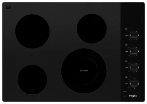 Whirlpool WCE55US0HB 30-Inch Electric Ceramic Glass Cooktop With Dual Radiant Element Cooktops 30 inch cooktop online