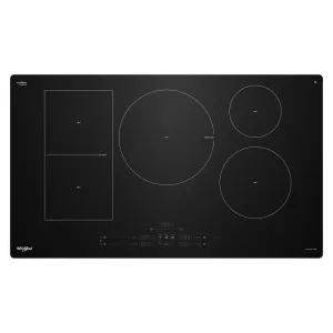 Whirlpool WCIT7536SB 36" Intelligent Induction Cooktop With Temp Cook&#8482; Technology And Wipeclean&#8482; Coating Cooktops ceramic electric cooktops