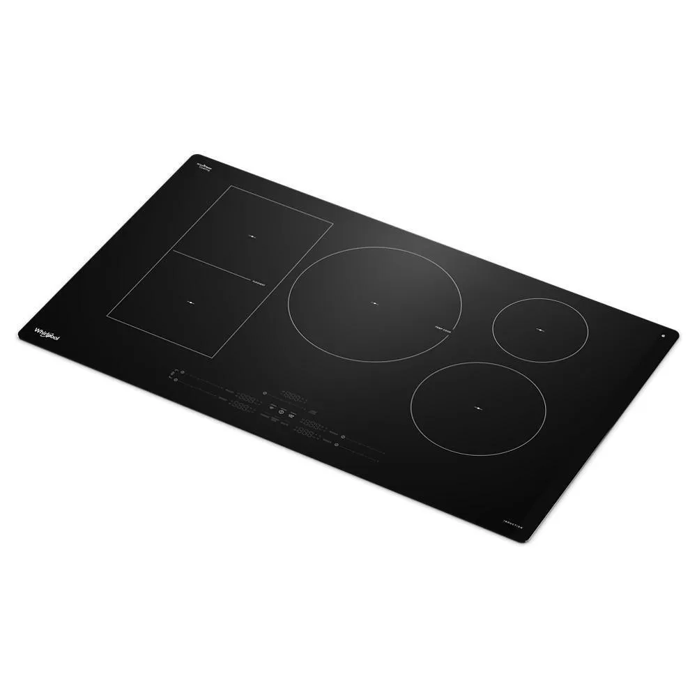 Whirlpool WCIT7536SB 36" Intelligent Induction Cooktop With Temp Cook&#8482; Technology And Wipeclean&#8482; Coating