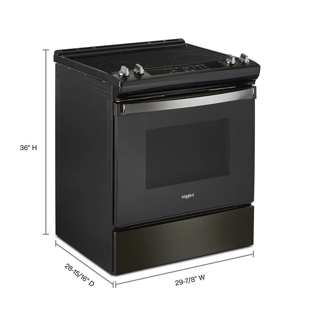 Whirlpool WEE515S0LV 4.8 Cu. Ft. Whirlpool Electric Range With Frozen Bake&#8482; Technology