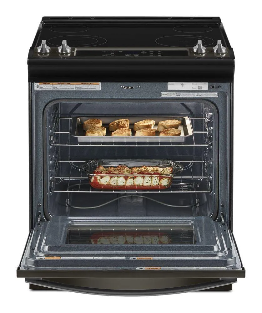 Whirlpool WEE515S0LV 4.8 Cu. Ft. Whirlpool Electric Range With Frozen Bake&#8482; Technology