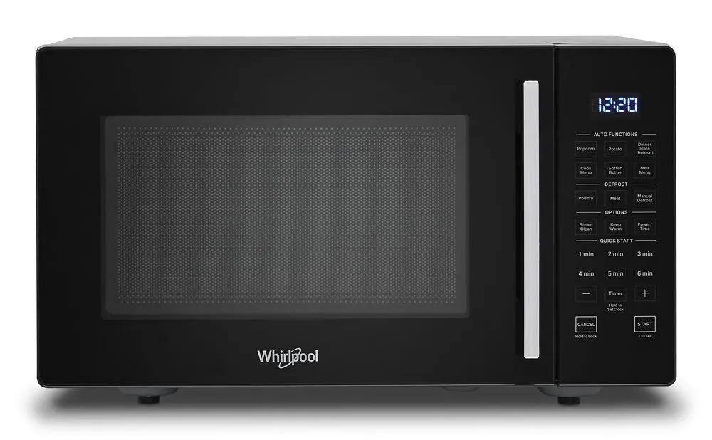 Whirlpool WMC30309LB 0.9 Cu. Ft. Capacity Countertop Microwave With 900 Watt Cooking Power Microwave Ovens large capacity kitchen microwave