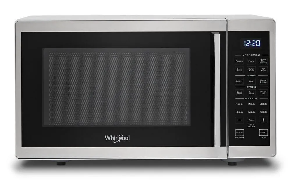 Whirlpool WMC30309LS 0.9 Cu. Ft. Capacity Countertop Microwave With 900 Watt Cooking Power Microwave Ovens large capacity kitchen microwave