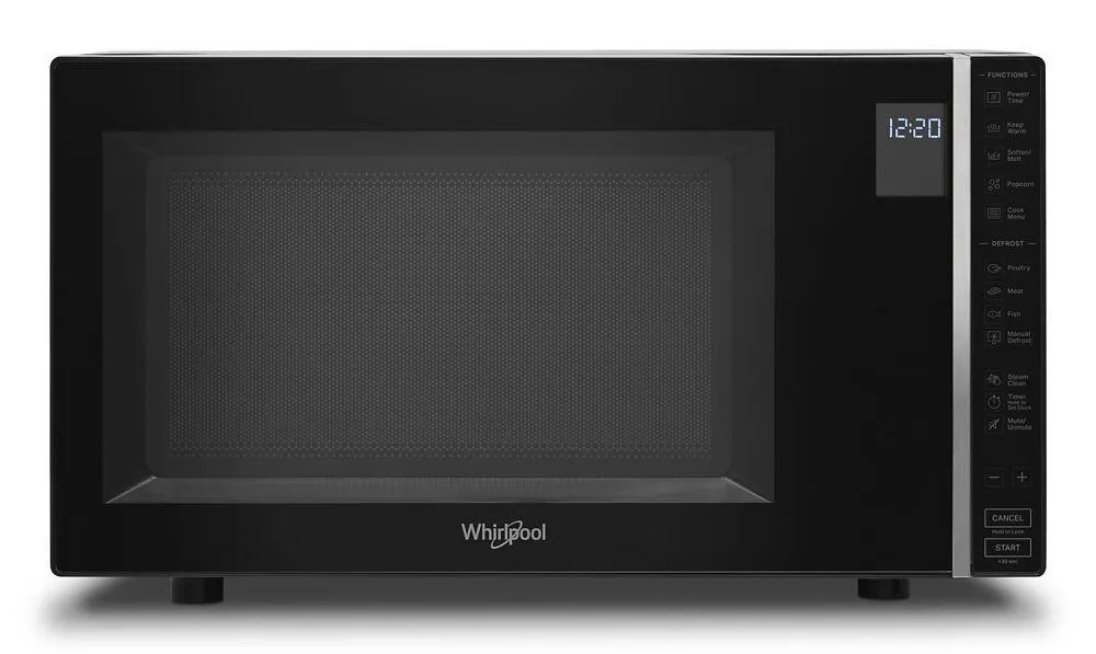Whirlpool WMC30311LB 1.1 Cu. Ft. Capacity Countertop Microwave With 900 Watt Cooking Power Microwave Ovens large capacity kitchen microwave