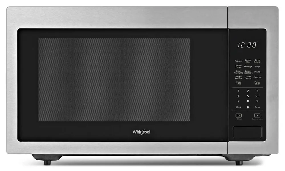 Whirlpool WMC30516HZ 1.6 Cu. Ft. Countertop Microwave With 1,200-Watt Cooking Power Countertop Microwaves compact countertop microwave oven