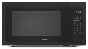 Whirlpool WMC50522HB 2.2 Cu. Ft. Countertop Microwave With 1,200-Watt Cooking Power Microwave Ovens large capacity kitchen microwave