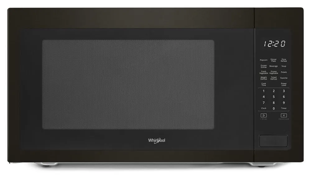 Whirlpool WMC50522HV 2.2 Cu. Ft. Countertop Microwave With 1,200-Watt Cooking Power Microwave Ovens large capacity kitchen microwave
