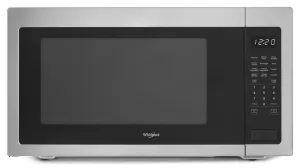Whirlpool WMC50522HZ 2.2 Cu. Ft. Countertop Microwave With 1,200-Watt Cooking Power Microwave Ovens large capacity kitchen microwave