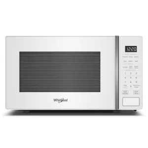 Whirlpool WMCS3018RW 0.7 Cu. Ft. White Countertop Microwave With Steam Clean - 700 Watt Microwave Ovens smart sensor microwave oven