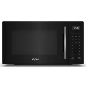 Whirlpool WMCS5522RB 1.0 Cu. Ft. Black All-In-One Multifunctional Countertop Microwave With Air Fry - 900 Watt Microwave Ovens smart sensor microwave oven