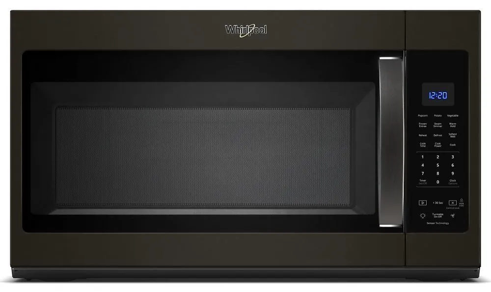 Whirlpool WMH32519HV 1.9 Cu. Ft. Capacity Steam Microwave With Sensor Cooking Over The Range Microwaves convection over-the-range microwave
