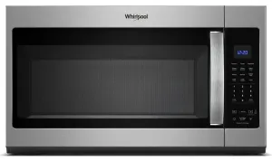 Whirlpool WMH32519HZ 1.9 Cu. Ft. Capacity Steam Microwave With Sensor Cooking Over The Range Microwaves convection over-the-range microwave