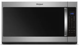 Whirlpool WMH53521HZ 2.1 Cu. Ft. Over-The-Range Microwave With Steam Cooking Microwave Ovens smart sensor microwave oven