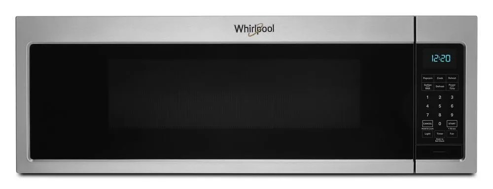 Whirlpool WML35011KS 1.1 Cu. Ft. Low Profile Microwave Hood Combination Microwave Ovens large capacity kitchen microwave