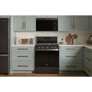 Whirlpool WMMF5930PV 1.1 Cu. Ft. Flush Mount Microwave With Turntable-Free Design Microwave Ovens smart sensor microwave oven