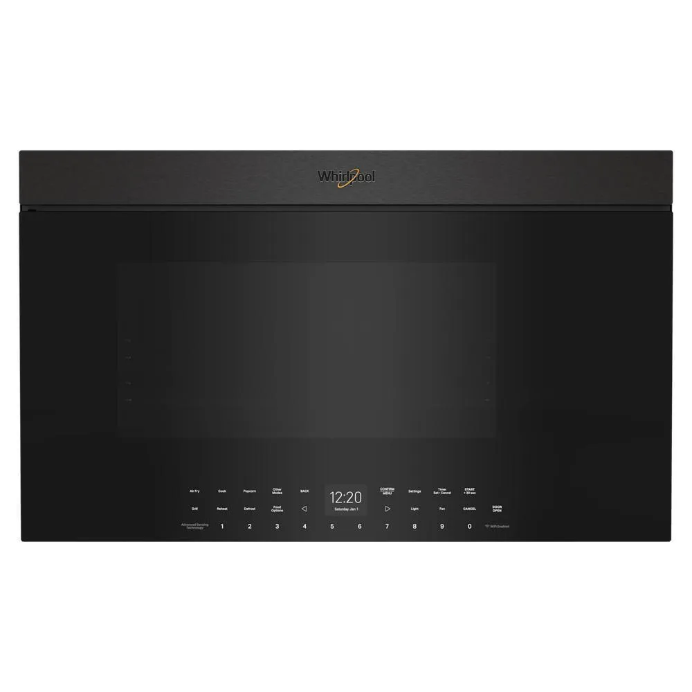 Whirlpool WMMF7530RV Air Fry Over-The-Range Microwave With Advanced Sensing Technology Over The Range Microwaves convection over-the-range microwave