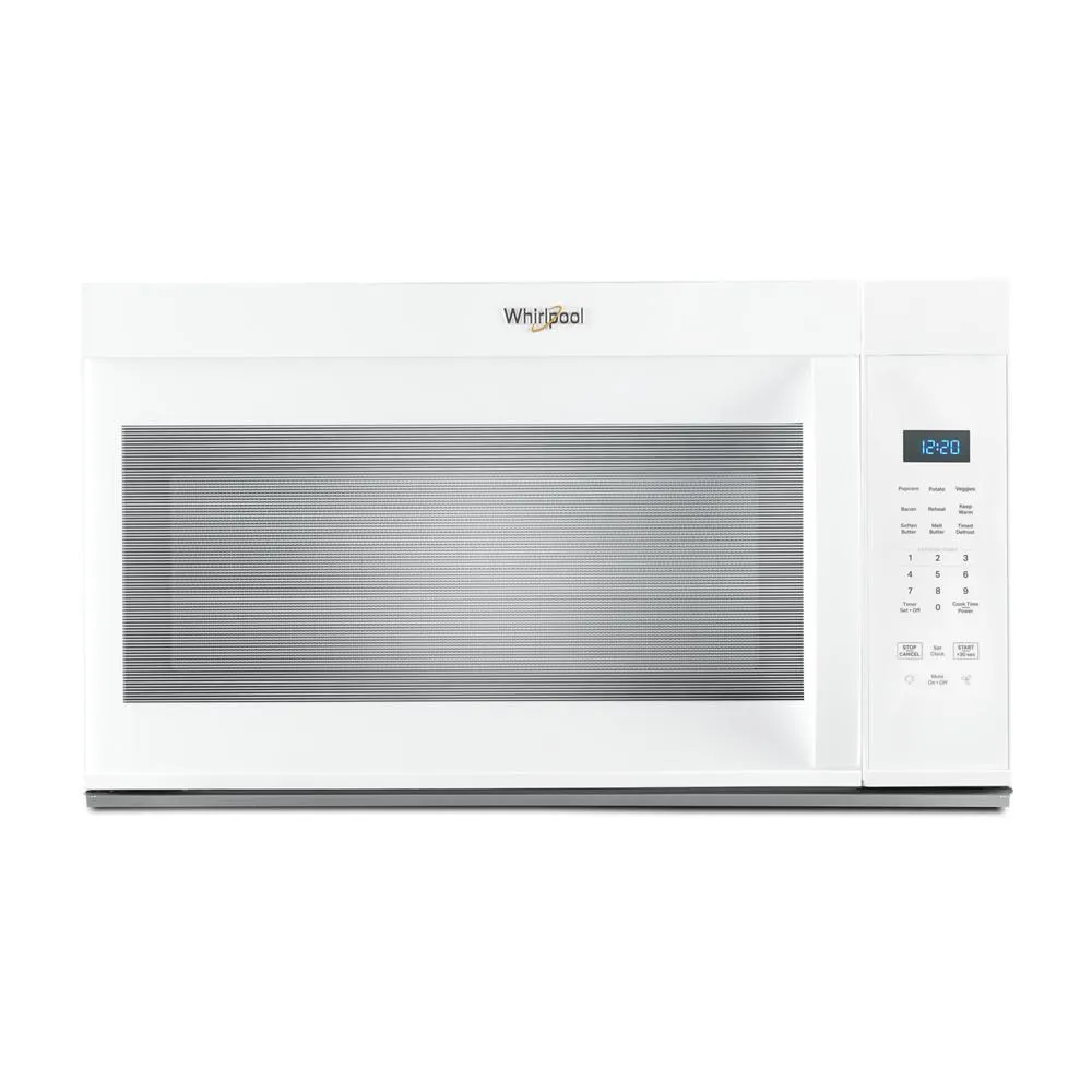 Whirlpool WMMS3130RW 30 W 1.7 Cu. Ft Over The Range Microwave With 1000-Watts Cooking Power Microwave Ovens smart sensor microwave oven