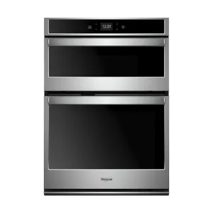 Whirlpool WOC54EC0HS 6.4 Cu. Ft. Smart Combination Wall Oven With Touchscreen Wall Ovens oven with smart temperature control