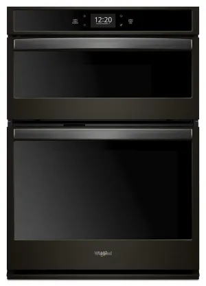 Whirlpool WOC75EC7HV 5.7 Cu. Ft. Smart Combination Wall Oven With Touchscreen Microwave Wall Oven Combos built-in oven microwave combo stainless