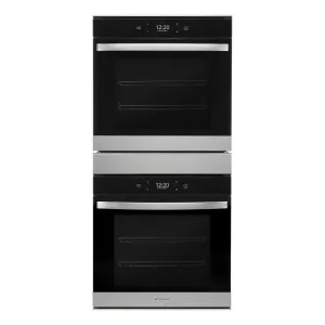 Whirlpool WOD52ES4MZ 5.8 Cu. Ft. 24 Inch Double Wall Oven With Convection Wall Ovens oven with smart temperature control