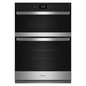 Whirlpool WOEC7027PZ 4.3 Cu. Ft. Wall Oven Microwave Combo With Air Fry Microwave Wall Oven Combos built-in oven microwave combo stainless