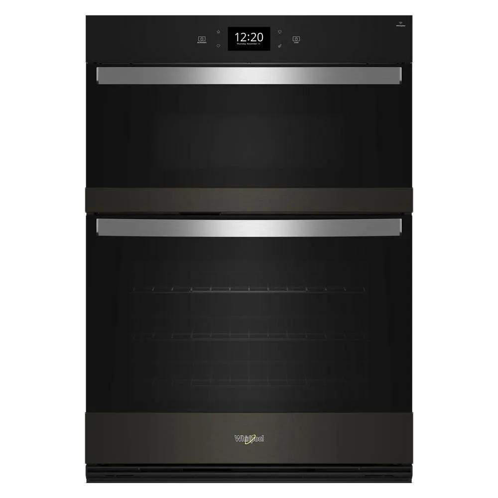 Whirlpool WOEC7030PV 5.0 Cu. Ft. Wall Oven Microwave Combo With Air Fry Wall Ovens convection wall oven with steam assist