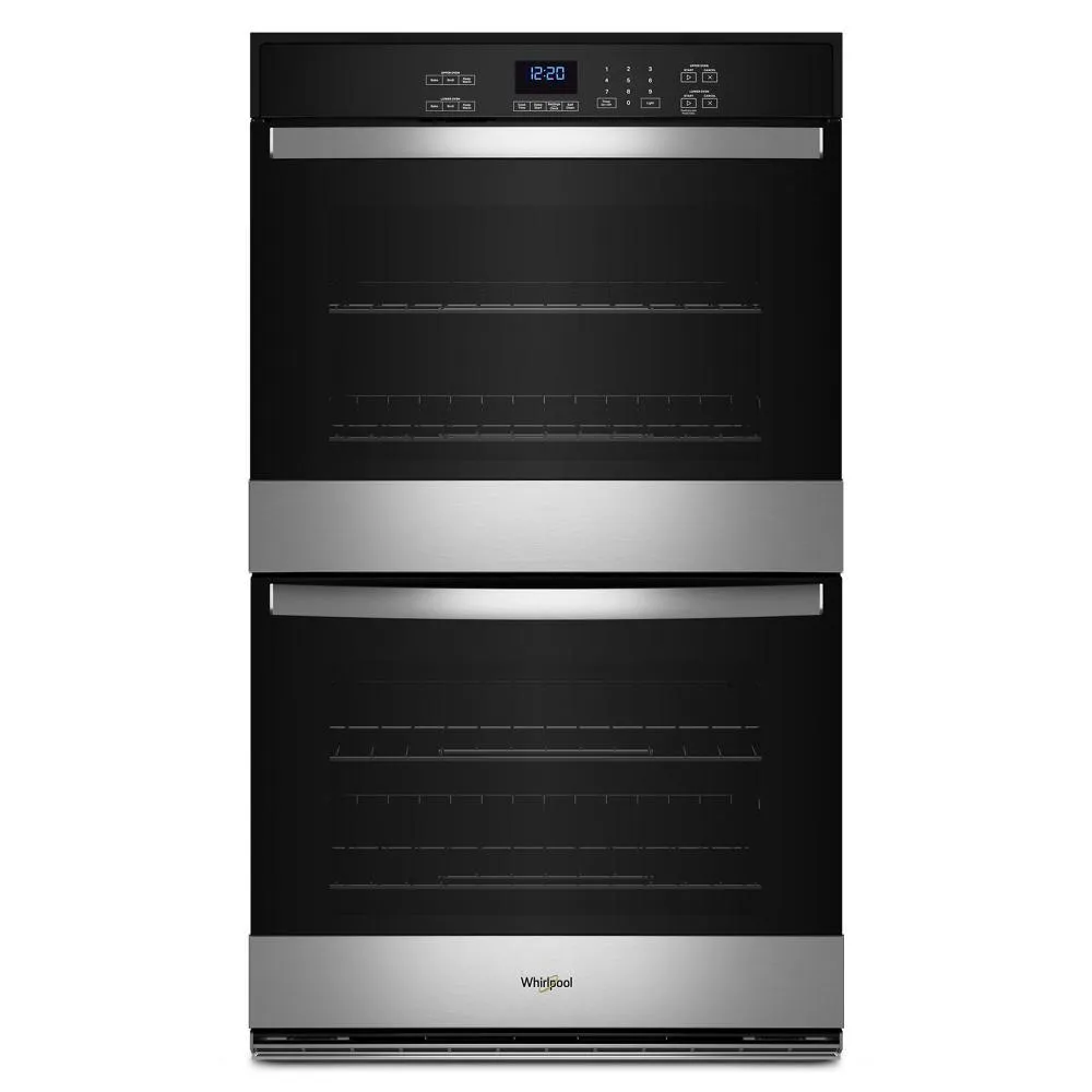 Whirlpool WOED3030LS 10.0 Total Cu. Ft. Double Self-Cleaning Wall Oven Double Wall Ovens built-in double oven 30 inch