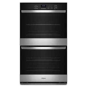 Whirlpool WOED3030LS 10.0 Total Cu. Ft. Double Self-Cleaning Wall Oven Double Wall Ovens built-in double oven 30 inch
