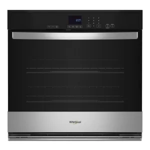 Whirlpool WOES3030LS 5.0 Cu. Ft. Single Self-Cleaning Wall Oven Single Wall Ovens single oven with self-cleaning feature