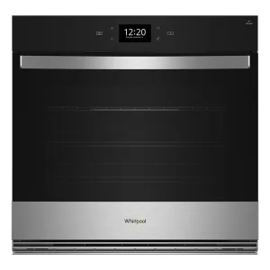 Whirlpool WOES7027PZ 4.3 Cu. Ft. Single Smart Wall Oven With Air Fry Wall Ovens convection wall oven with steam assist