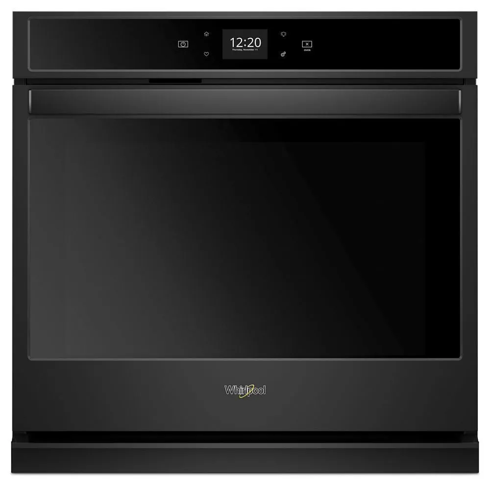 Whirlpool WOS51EC0HB 5.0 Cu. Ft. Smart Single Wall Oven With Touchscreen Single Wall Ovens single oven with self-cleaning feature